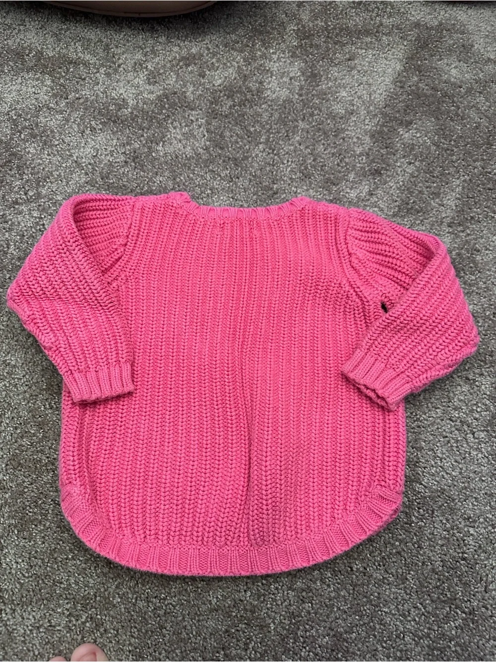 Old Navy Pink Shaker Sweater Size 3T